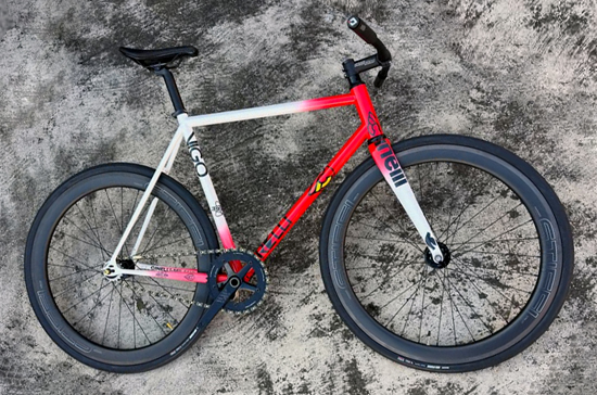 Cinelli Vigorelli Steel Frameset ���ͥ� ��������å� �������� �ե졼�ॻ�å� �ȥåץ��᡼��